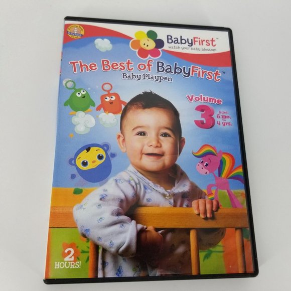 Baby First Movie DVD Best of Volume 3 Playpen 6 Mos to 4 Yrs Learn Bonus DVD - Picture 2 of 9